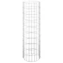 Circular gabion bed 3 units galvanized steel Ø30x100 cm by vidaXL, Pots and planters - Ref: Foro24-152020, Price: 56,48 €, Di...
