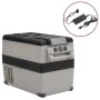 Refrigerator with handle and adapter PP and PE black and gray 55 L by vidaXL, Refrigerators - Ref: Foro24-3154643, Price: 525...