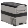 Refrigerator with handle and adapter PP and PE black and gray 55 L by vidaXL, Refrigerators - Ref: Foro24-3154643, Price: 525...