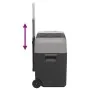 Black and gray polypropylene refrigerator with wheels and adapter 50 L by vidaXL, Refrigerators - Ref: Foro24-3154637, Price:...