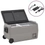 Cooler with wheels and black and gray PP and PE adapter 36 L by vidaXL, Refrigerators - Ref: Foro24-3154638, Price: 423,21 €,...