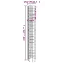Rundes Gabionenbeet 4 Stück Ø30x50/100/150/200 cm von vidaXL, Töpfe und Pflanzgefäße - Ref: Foro24-152023, Preis: 64,40 €, Ra...