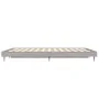 Estructura de cama madera de ingeniería gris Sonoma 140x190 cm de vidaXL, Camas y somieres - Ref: Foro24-832283, Precio: 118,...