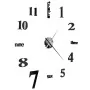 3D wall clock with modern design 100 cm XXL black by vidaXL, Wall clocks - Ref: Foro24-50635, Price: 27,96 €, Discount: %