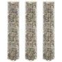 Arriate gaviones circular 3 uds acero galvanizado Ø30x150 cm de vidaXL, Maceteros y jardineras - Ref: Foro24-152021, Precio: ...