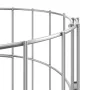 Circular gabion bed 3 units galvanized steel Ø30x150 cm by vidaXL, Pots and planters - Ref: Foro24-152021, Price: 67,48 €, Di...