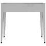 Jardinera de acero galvanizado 100,5x40,5x90 cm de vidaXL, Maceteros y jardineras - Ref: Foro24-152262, Precio: 59,71 €, Desc...