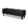 Folding trunk bench, chest style, brown, long by vidaXL, Benches for halls and storage - Ref: Foro24-240552, Price: 126,20 €,...