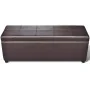 Long Brown Wooden Storage Bench by vidaXL, Benches for halls and storage - Ref: Foro24-241064, Price: 161,57 €, Discount: %