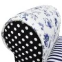 Blue and white patchwork bench by vidaXL, Benches for halls and storage - Ref: Foro24-240881, Price: 141,68 €, Discount: %