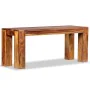 Bank aus massivem Palisanderholz, 110 x 35 x 45 cm von vidaXL, Bänke für Hallen und Lager - Ref: Foro24-244352, Preis: 155,01...