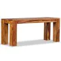 Bank aus massivem Palisanderholz, 110 x 35 x 45 cm von vidaXL, Bänke für Hallen und Lager - Ref: Foro24-244352, Preis: 155,01...