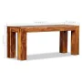 Bank aus massivem Palisanderholz, 110 x 35 x 45 cm von vidaXL, Bänke für Hallen und Lager - Ref: Foro24-244352, Preis: 155,01...