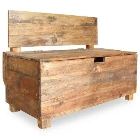 Recycled solid wood bench 86x40x60 cm by vidaXL, Benches for halls and storage - Ref: Foro24-244510, Price: 202,15 €, Discoun...