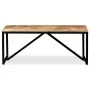 Massivholz-Mangoholz-Bank 110x35x45 cm von vidaXL, Bänke für Hallen und Lager - Ref: Foro24-244902, Preis: 108,11 €, Rabatt: %