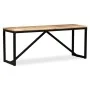 Massivholz-Mangoholz-Bank 110x35x45 cm von vidaXL, Bänke für Hallen und Lager - Ref: Foro24-244902, Preis: 108,11 €, Rabatt: %