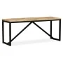Massivholz-Mangoholz-Bank 110x35x45 cm von vidaXL, Bänke für Hallen und Lager - Ref: Foro24-244902, Preis: 108,11 €, Rabatt: %