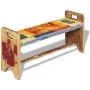 Recycled solid wood cola bench 100x30x50 cm by vidaXL, Benches for halls and storage - Ref: Foro24-243457, Price: 170,36 €, D...