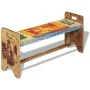 Recycled solid wood cola bench 100x30x50 cm by vidaXL, Benches for halls and storage - Ref: Foro24-243457, Price: 170,36 €, D...