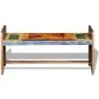 Recycled solid wood cola bench 100x30x50 cm by vidaXL, Benches for halls and storage - Ref: Foro24-243457, Price: 170,36 €, D...