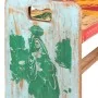 Recycled solid wood cola bench 100x30x50 cm by vidaXL, Benches for halls and storage - Ref: Foro24-243457, Price: 170,36 €, D...