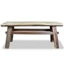 Bank aus recyceltem Massivholz, 100 x 28 x 43 cm von vidaXL, Bänke für Hallen und Lager - Ref: Foro24-244497, Preis: 193,36 €...