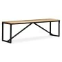 Solid mango wood bench 160x35x45 cm by vidaXL, Benches for halls and storage - Ref: Foro24-244904, Price: 215,65 €, Discount: %