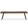 Recycled teak and steel bench 160x35x45 cm by vidaXL, Benches for halls and storage - Ref: Foro24-245412, Price: 176,70 €, Di...