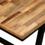 Recycled teak and steel bench 160x35x45 cm by vidaXL, Benches for halls and storage - Ref: Foro24-245412, Price: 176,70 €, Di...