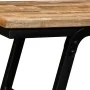 Recycled teak and steel bench 160x35x45 cm by vidaXL, Benches for halls and storage - Ref: Foro24-245412, Price: 176,70 €, Di...