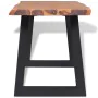 Bank aus massivem Akazienholz, 145 cm von vidaXL, Bänke für Hallen und Lager - Ref: Foro24-245687, Preis: 167,88 €, Rabatt: %