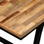 Recycled teak and steel bench 110x35x45 cm by vidaXL, Benches for halls and storage - Ref: Foro24-245411, Price: 137,37 €, Di...