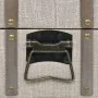 Solid wood and steel storage bench 111x34x37 cm by vidaXL, Benches for halls and storage - Ref: Foro24-245763, Price: 151,37 ...