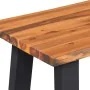 Solid acacia wood bench 160 cm by vidaXL, Benches for halls and storage - Ref: Foro24-245688, Price: 187,70 €, Discount: %
