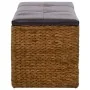 Bank mit 2 Seegras-Körben 71x40x42 cm braun von vidaXL, Bänke für Hallen und Lager - Ref: Foro24-246118, Preis: 130,63 €, Rab...