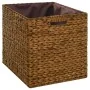 Bank mit 2 Seegras-Körben 71x40x42 cm braun von vidaXL, Bänke für Hallen und Lager - Ref: Foro24-246118, Preis: 130,63 €, Rab...