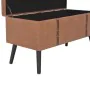 Storage stools 3 pieces brown synthetic leather by vidaXL, Benches for halls and storage - Ref: Foro24-247533, Price: 163,93 ...