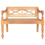 Batavia-Bank aus massivem braunem Mahagoniholz, 98 cm von vidaXL, Bänke für Hallen und Lager - Ref: Foro24-246967, Preis: 112...