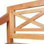 Batavia-Bank aus massivem braunem Mahagoniholz, 98 cm von vidaXL, Bänke für Hallen und Lager - Ref: Foro24-246967, Preis: 112...