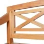 Batavia bench in solid brown mahogany wood 98 cm by vidaXL, Benches for halls and storage - Ref: Foro24-246967, Price: 111,77...