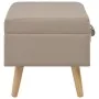 Storage stools 3 pieces beige fabric by vidaXL, Benches for halls and storage - Ref: Foro24-247524, Price: 146,11 €, Discount: %