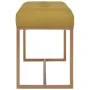 Bench 80 cm mustard velvet by vidaXL, Benches for halls and storage - Ref: Foro24-247556, Price: 89,20 €, Discount: %