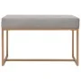 Bench 80 cm gray velvet by vidaXL, Benches for halls and storage - Ref: Foro24-247558, Price: 89,52 €, Discount: %