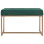 Bank 80 cm grüner Samt von vidaXL, Bänke für Hallen und Lager - Ref: Foro24-247555, Preis: 93,00 €, Rabatt: %