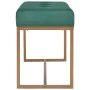 Bank 80 cm grüner Samt von vidaXL, Bänke für Hallen und Lager - Ref: Foro24-247555, Preis: 93,00 €, Rabatt: %