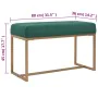 Bank 80 cm grüner Samt von vidaXL, Bänke für Hallen und Lager - Ref: Foro24-247555, Preis: 93,00 €, Rabatt: %