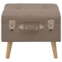 Storage stools 3 pieces brown fabric by vidaXL, Benches for halls and storage - Ref: Foro24-247525, Price: 132,76 €, Discount: %