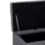Banco con espacio de almacenaje 116 cm poliéster gris claro by vidaXL, Benches for halls and storage - Ref: Foro24-281317, Pr...