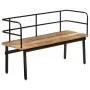 Solid mango wood bench 120x40x70 cm by vidaXL, Benches for halls and storage - Ref: Foro24-247807, Price: 163,05 €, Discount: %