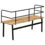 Solid mango wood bench 120x40x70 cm by vidaXL, Benches for halls and storage - Ref: Foro24-247807, Price: 163,05 €, Discount: %